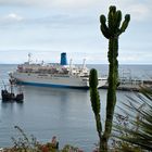 Santa Maria vor Tui Kreuzfahrtschiff