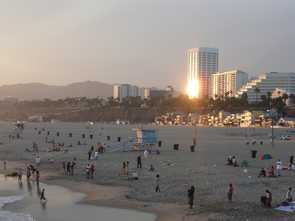 santa monica coastal area