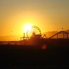 santa monica pier.