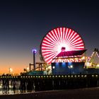 Santa Monica Pier bei Nacht