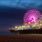 Santa Monica Pier Los Angeles Rollercoaster