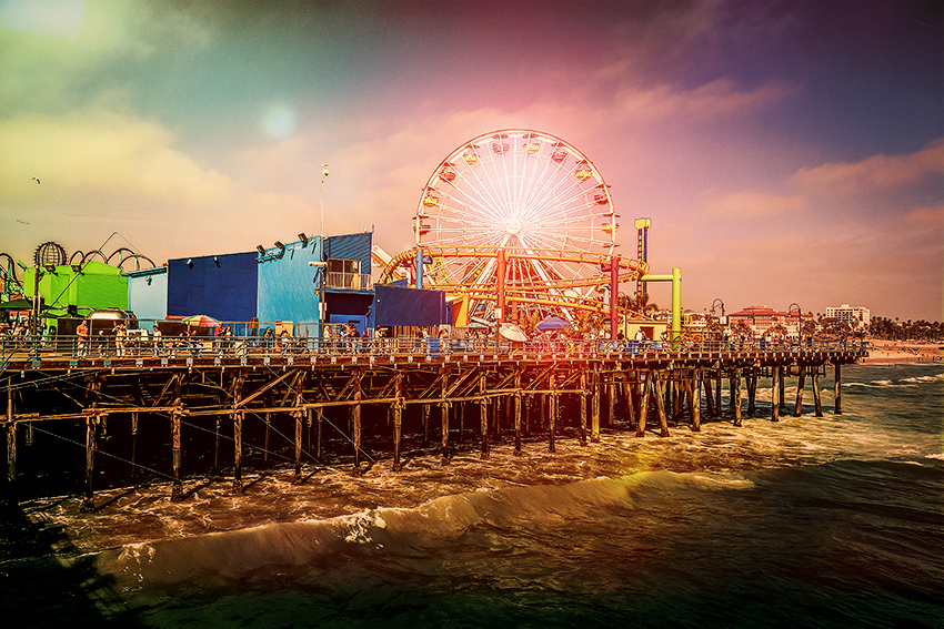 Santa Monica Pier, Los Angeles, USA