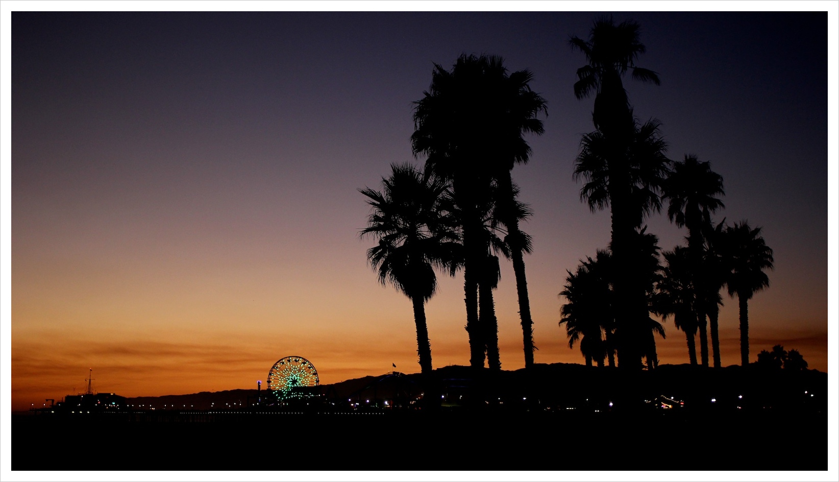 Santa Monica Pier Sunset