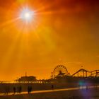 Santa Monica Pier Sunset