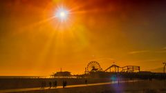 Santa Monica Pier Sunset