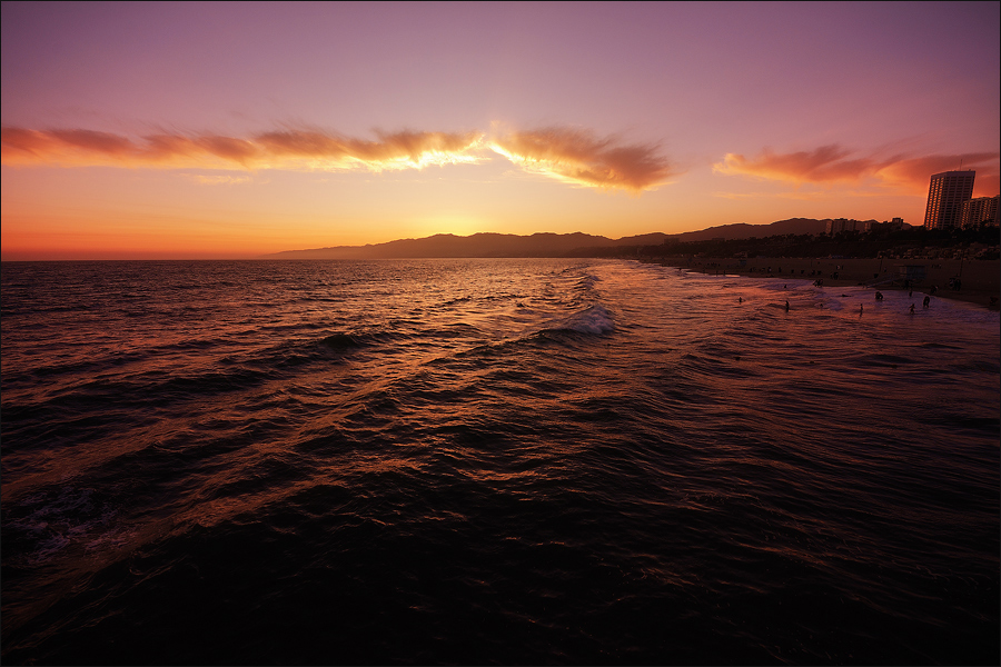 .... Santa Monica Sunset ....