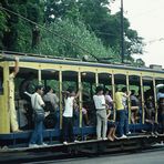 Santa Teresa --> der letzte Stadtteil von Rio mit Strassenbahn