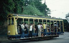 Santa Teresa --> der letzte Stadtteil von Rio mit Strassenbahn