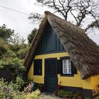 Santana. Traditionell gedeckte Häuser