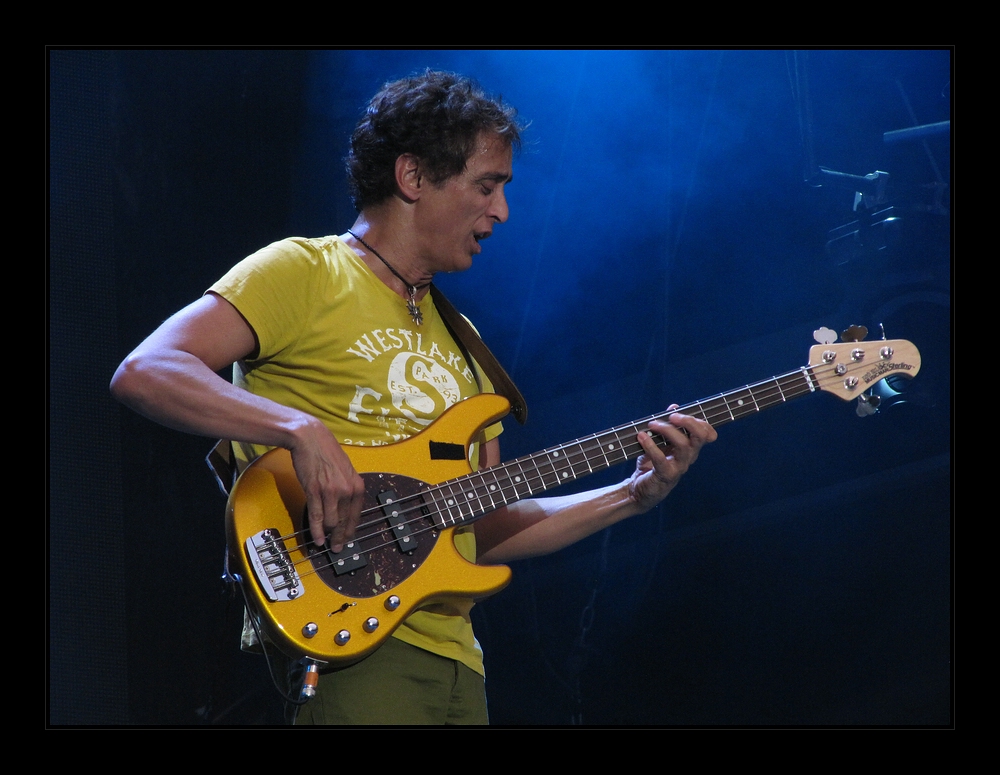 Santana's bass player