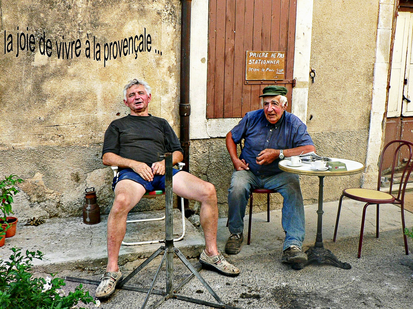 Santé les amis, un pastis plutôt qu'un café ?