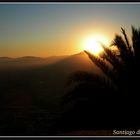 santiago and the sunset