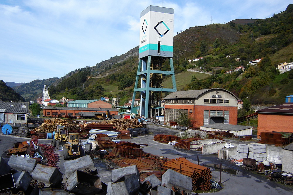 Santiago colliery; Asturias - Northern Spain