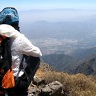 Santiago Contaminado desde el Cerro Abanico