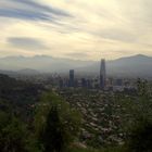 Santiago de Chile from above