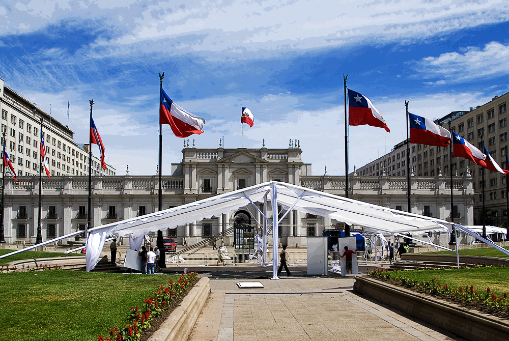 Santiago de Chile - La Moneda...