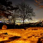 Santiago de Chile Platz @ Night