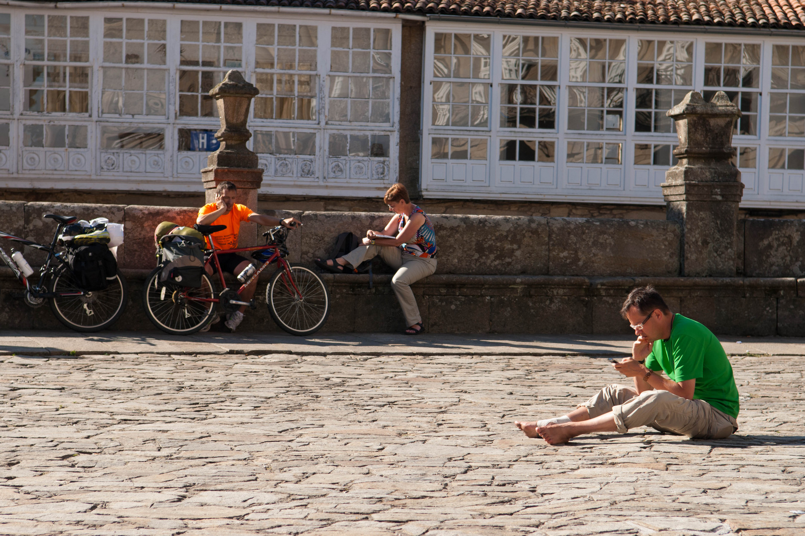 Santiago de Compostela; am Ziel angekommen