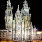 Santiago de Compostela bei Nacht