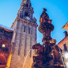 Santiago de Compostela - Kathedrale / Fonte dos Cabalos