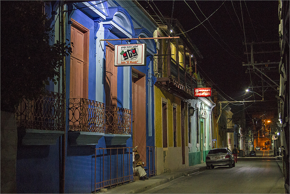 Santiago de Cuba bei Nacht 3