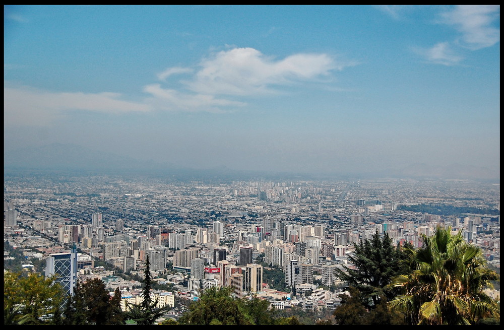 Santiago y el smog - inseparable