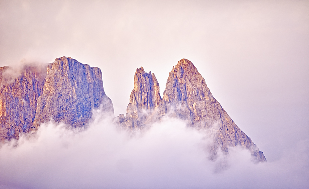 Santnerspitze im Morgenlicht