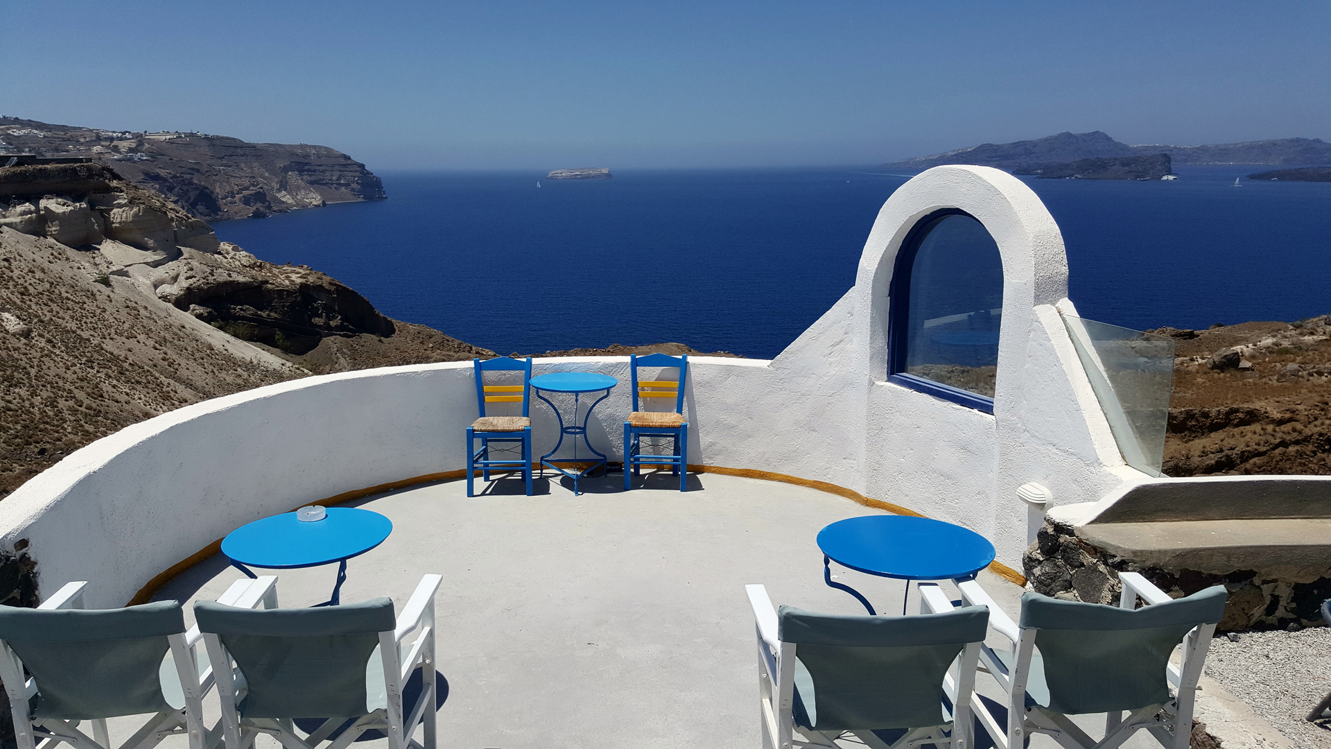 Santorin, calme et détente