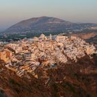 Santorin - Thira im Abendlicht