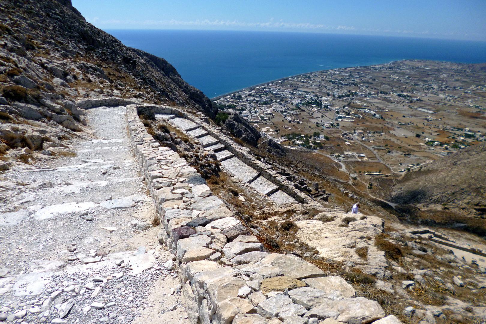 Santorini 2014, Kamari, Alt-Thira 12