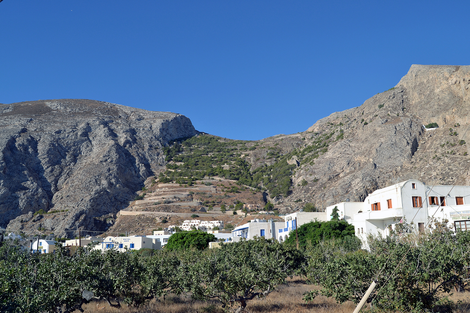 Santorini 2014, Kamari, Alt Thira