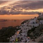 Santorini am Abend