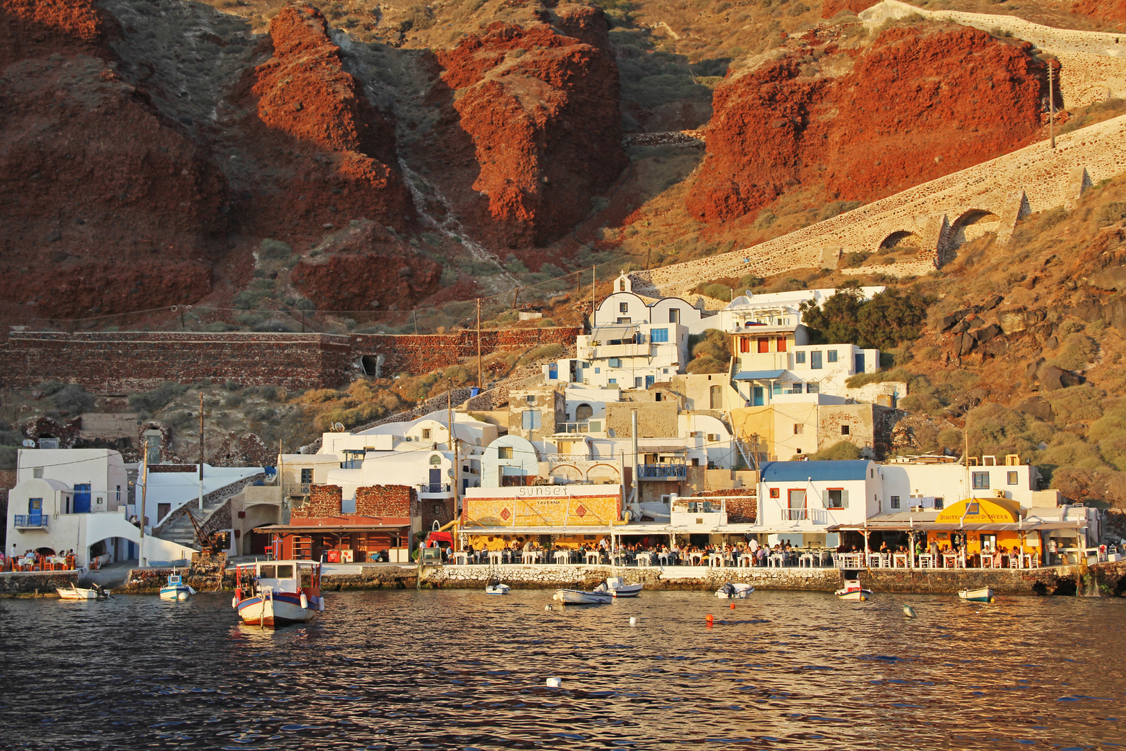 Santorini - Ammoudi Harbour