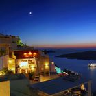 SANTORINI AT NIGHT