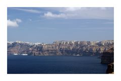 Santorini (Blick nach Fira)