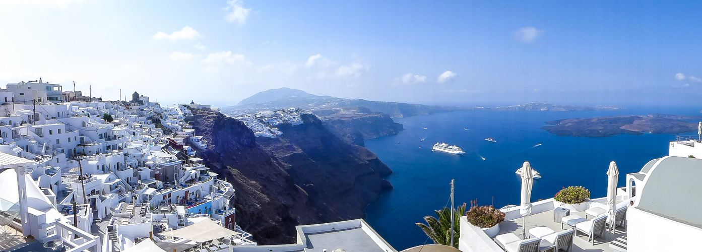 Santorini - Blick nach Süden