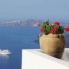 Santorini - Cruiseship View