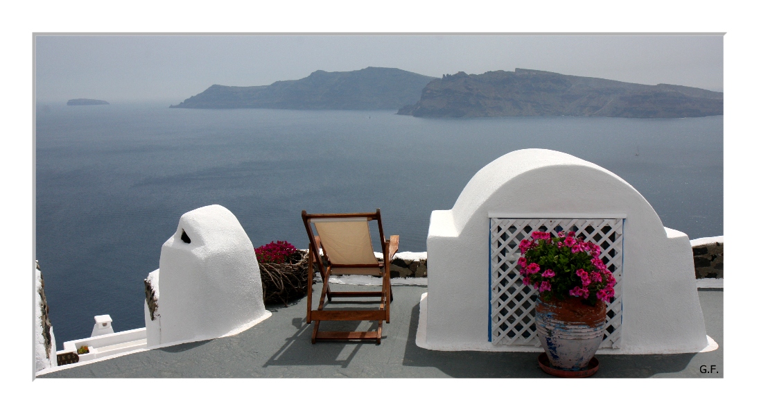 Santorini - Dachterrasse I