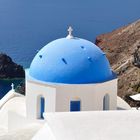 Santorini - Die blaue Kuppel