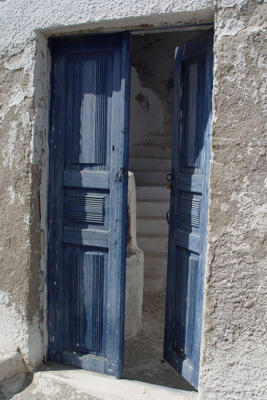 Santorini Door von Françoise