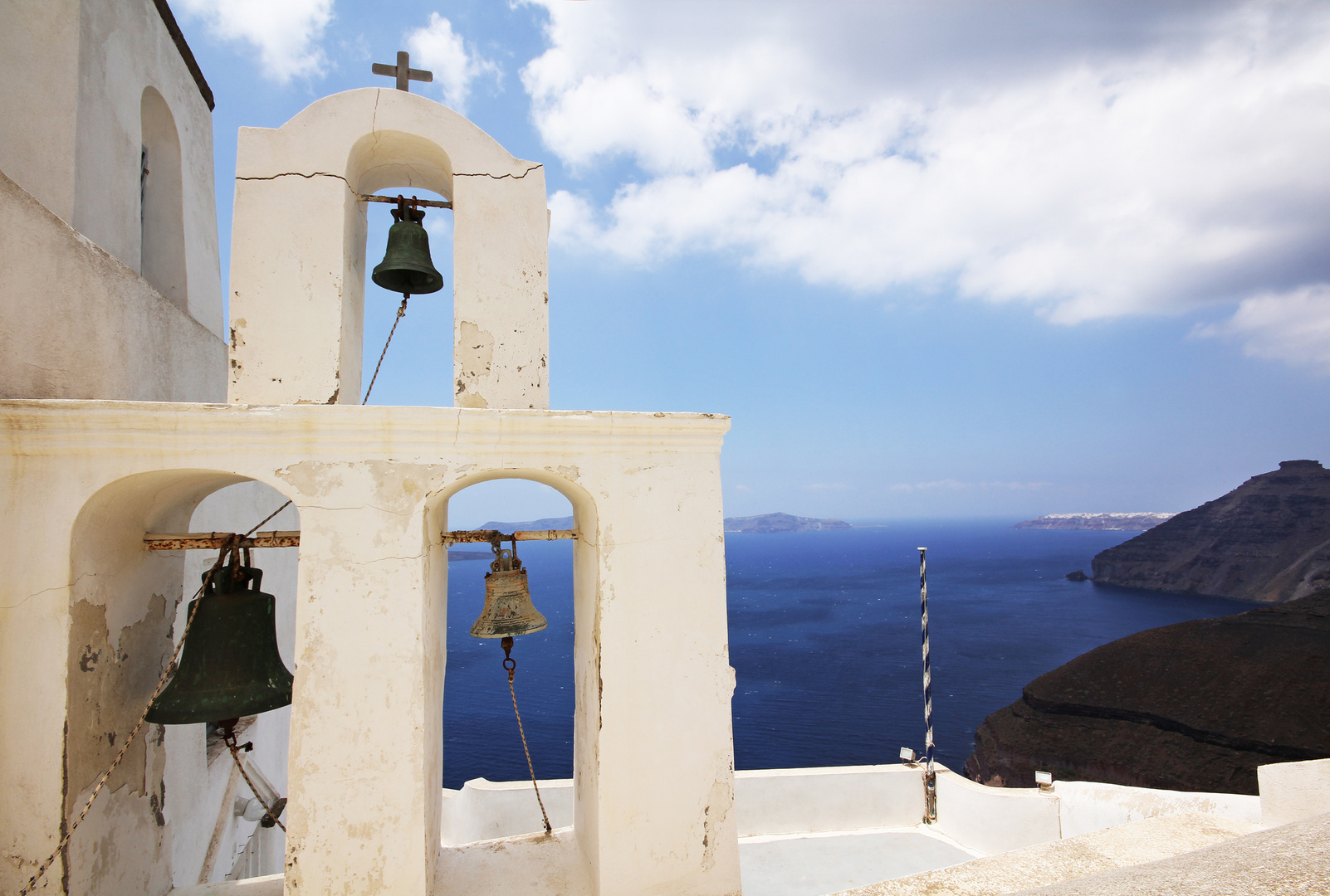 Santorini - Glocken in Thira