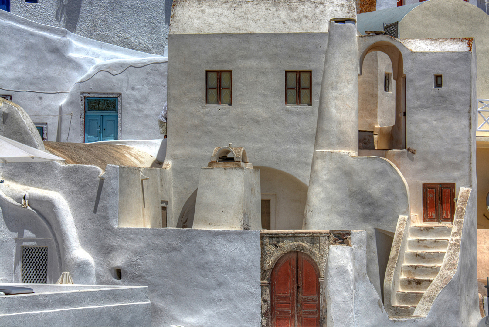 Santorini Houses
