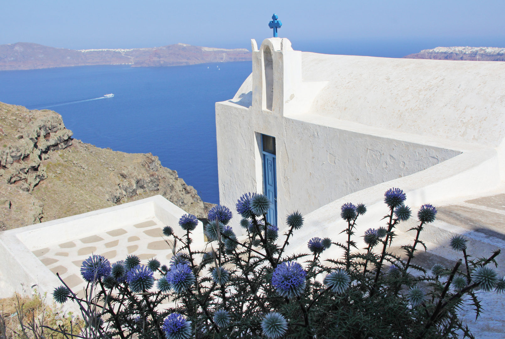 Santorini - Imerovigli Church