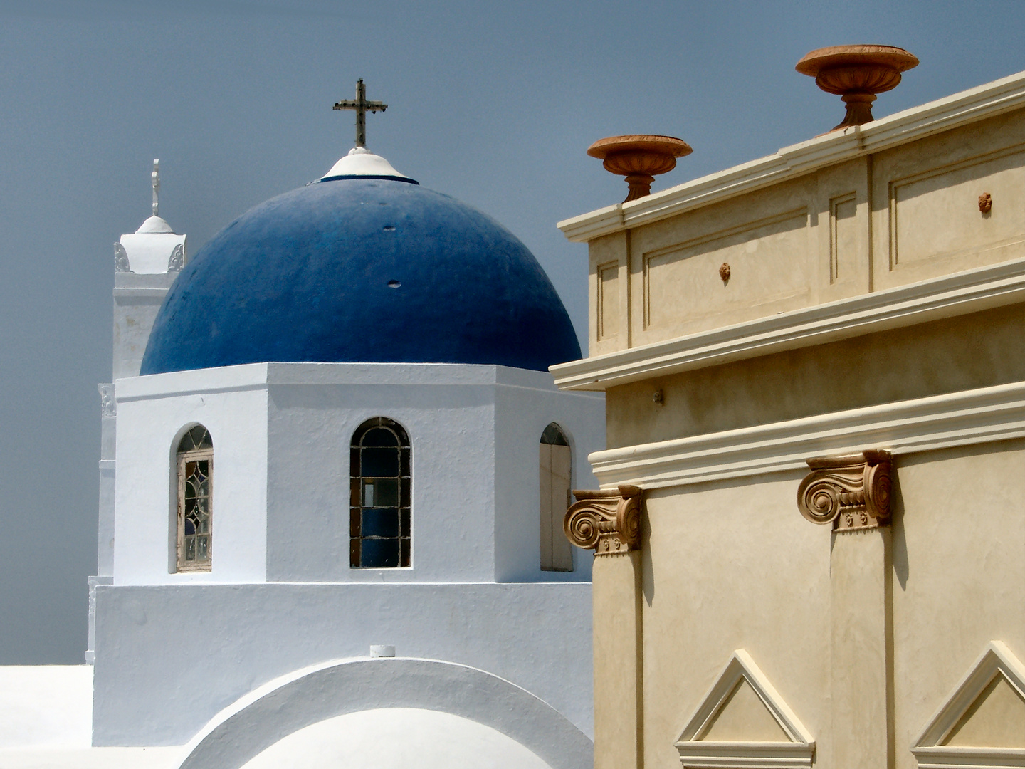 Santorini Kirche von Pyrgos