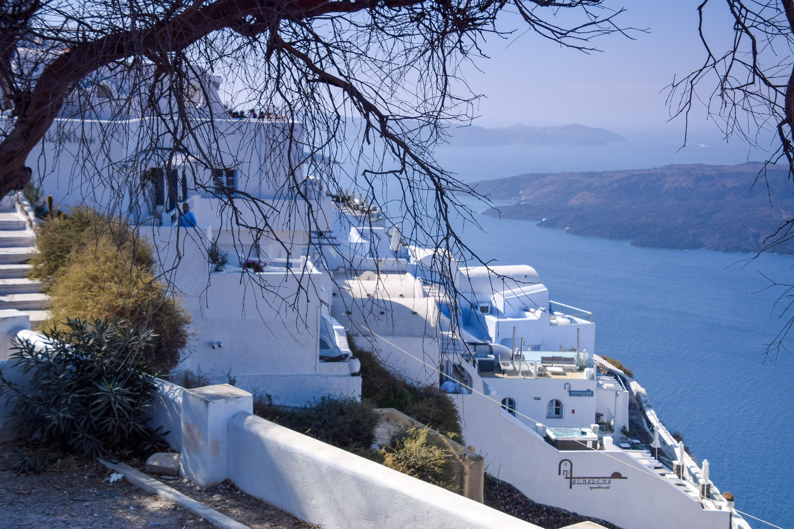 Santorini Kraterrand