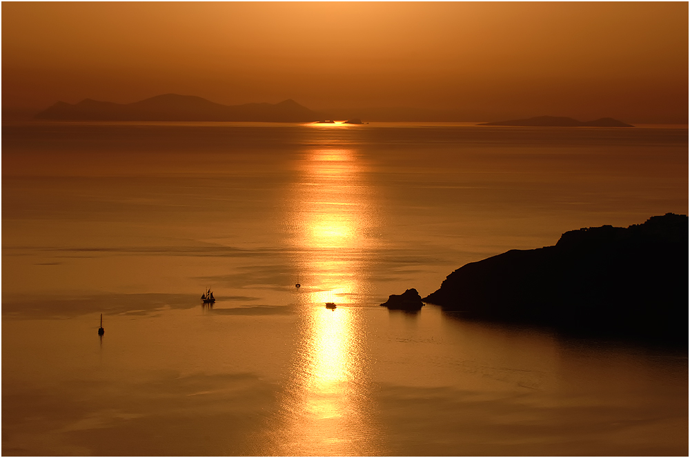 Santorini Lights