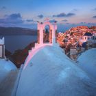 Santorini - Oia Alpenglühen