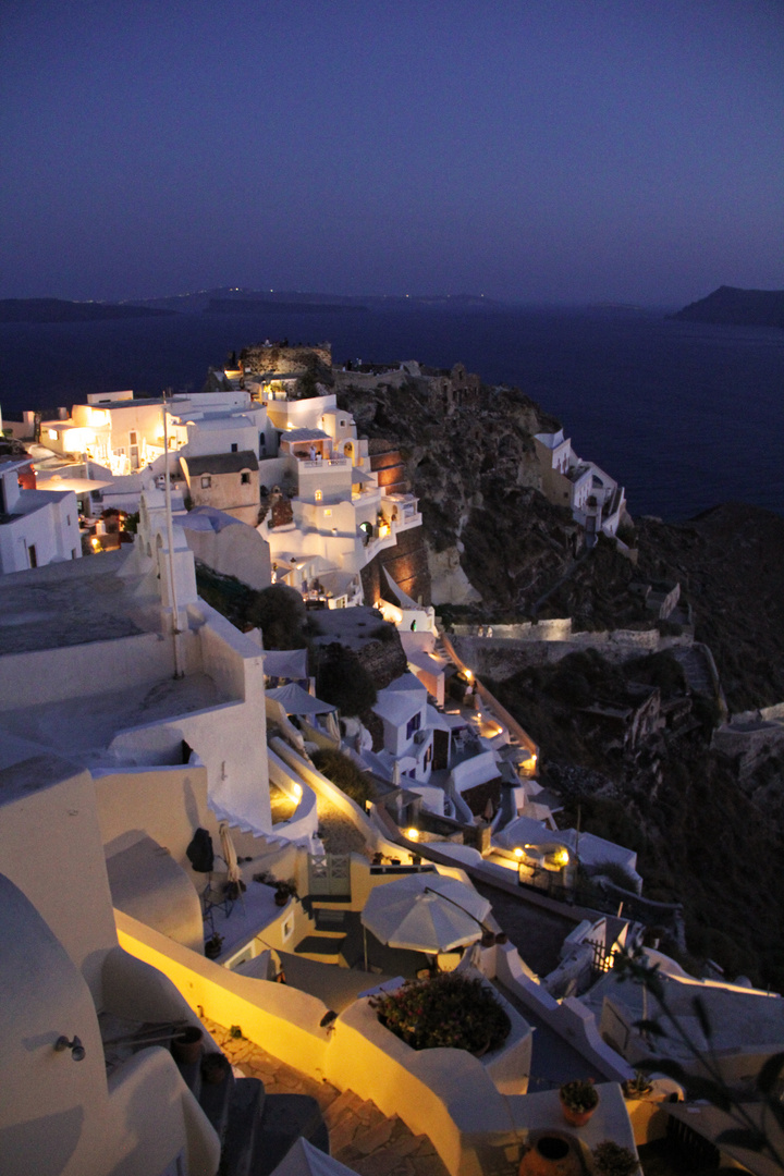 Santorini - Oia by night