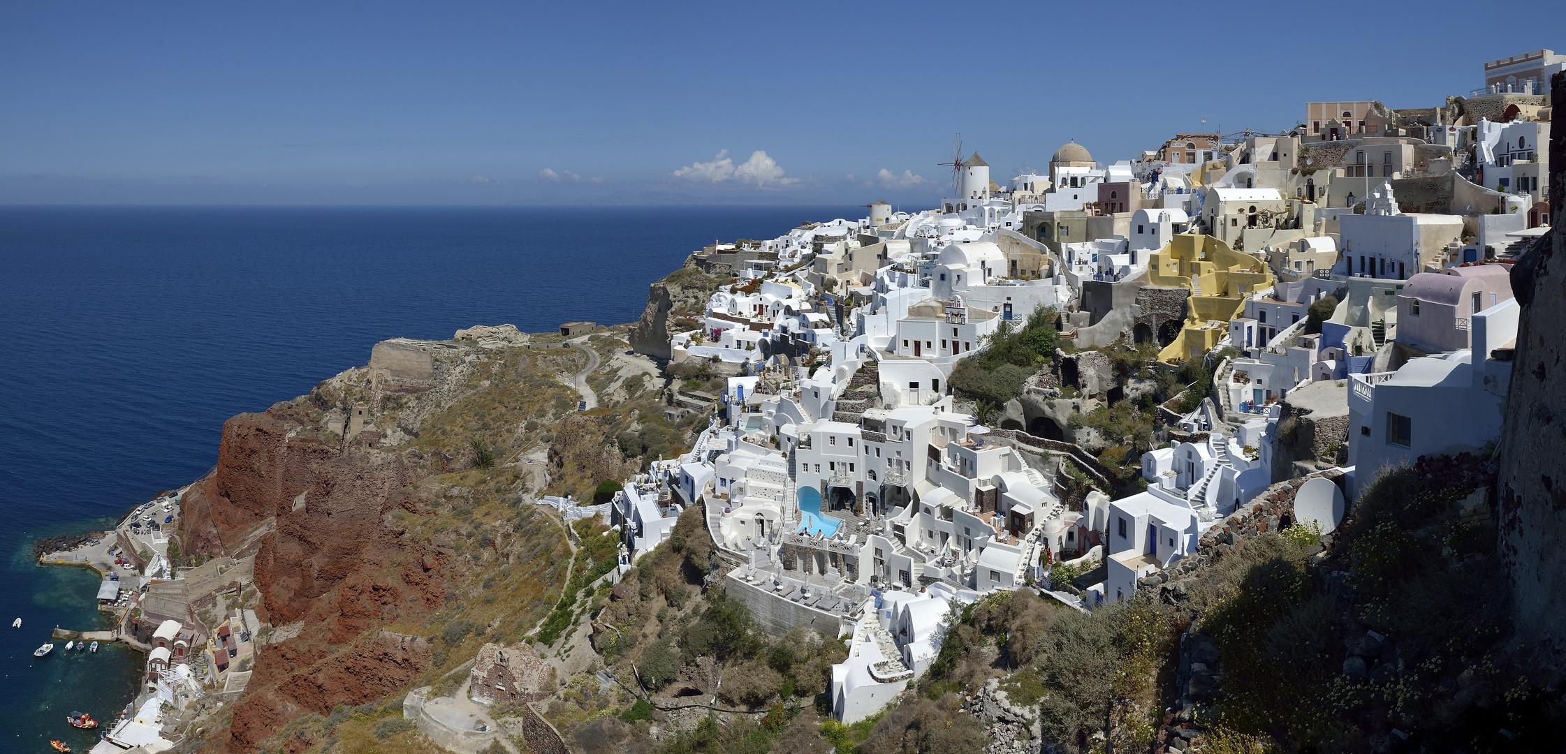 Santorini - Panorama von Oia