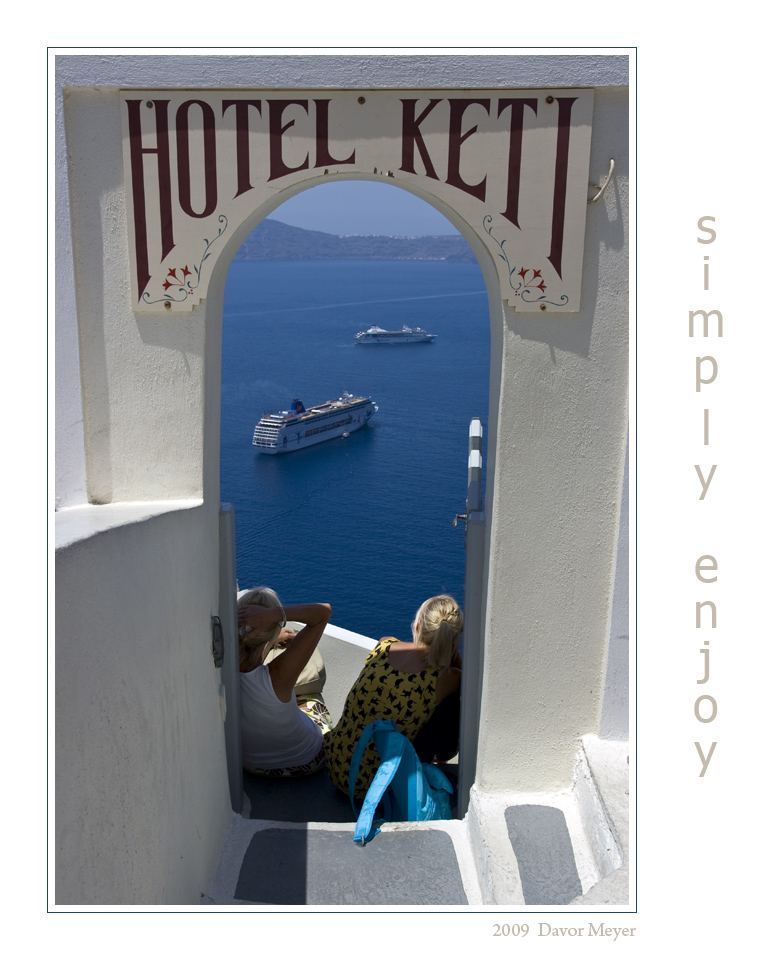 Santorini - simply enjoy